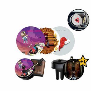 Kanye West Car Air Freshener Auto Diffuser Vent Clip Perfume Album Art